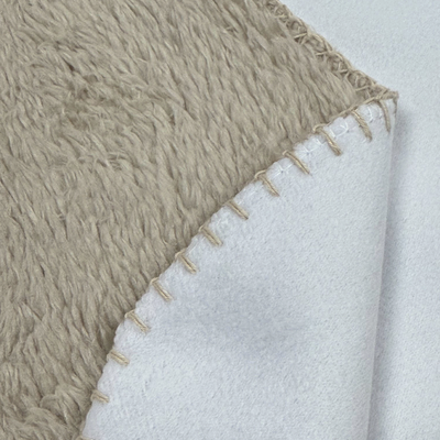 Tan Sherpa Blanket - 30" x 40"