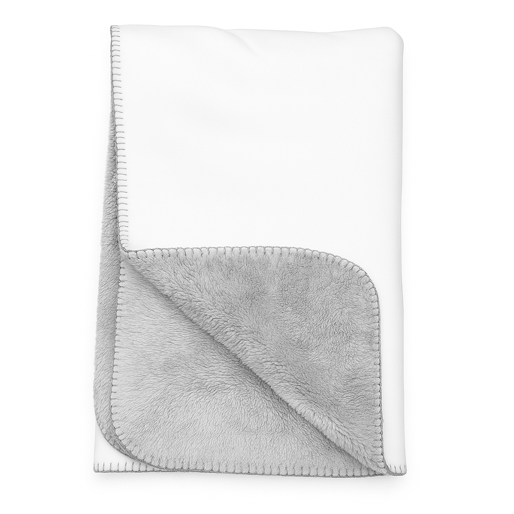 Gray Sherpa Blanket - 60" x 80"