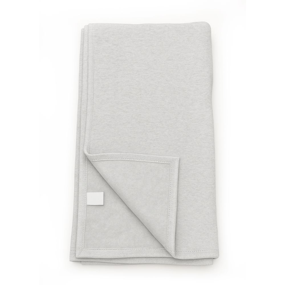 Sweatshirt Blanket - Heather Gray - 50" x 60"
