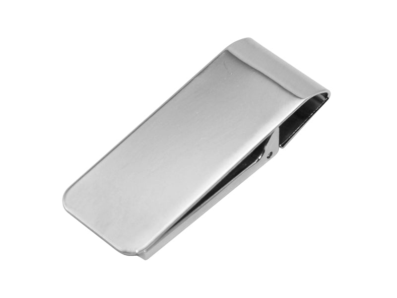 Silver Money Wallet Clip - 0.62" x 1.06"
