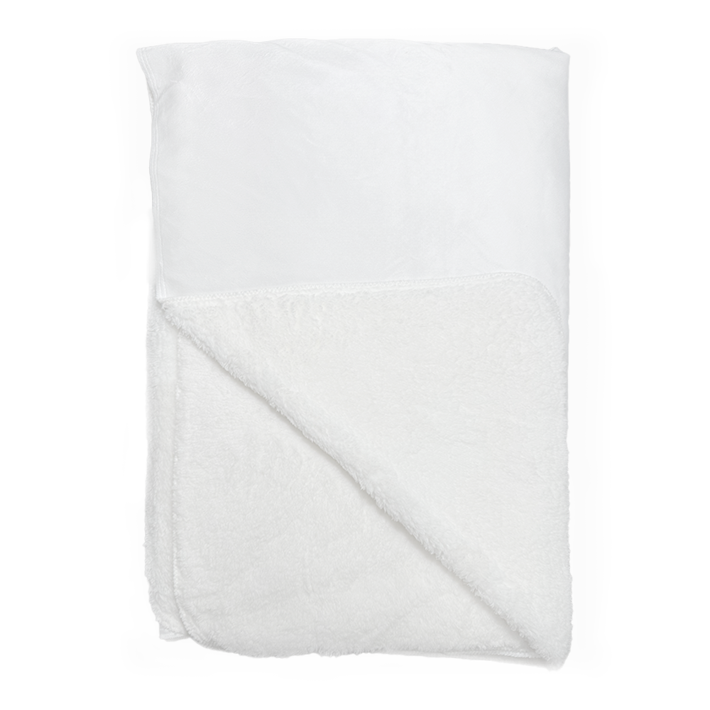 White Sherpa Blanket - 60" x 80"