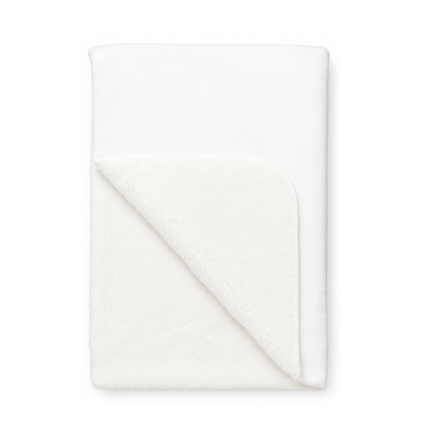 White Sherpa Blanket - 30" x 40"