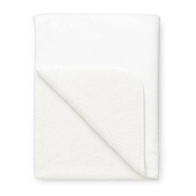 White Sherpa Blanket - 60" x 80"