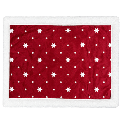 Sherpa Hem Blanket - 56" x 76"