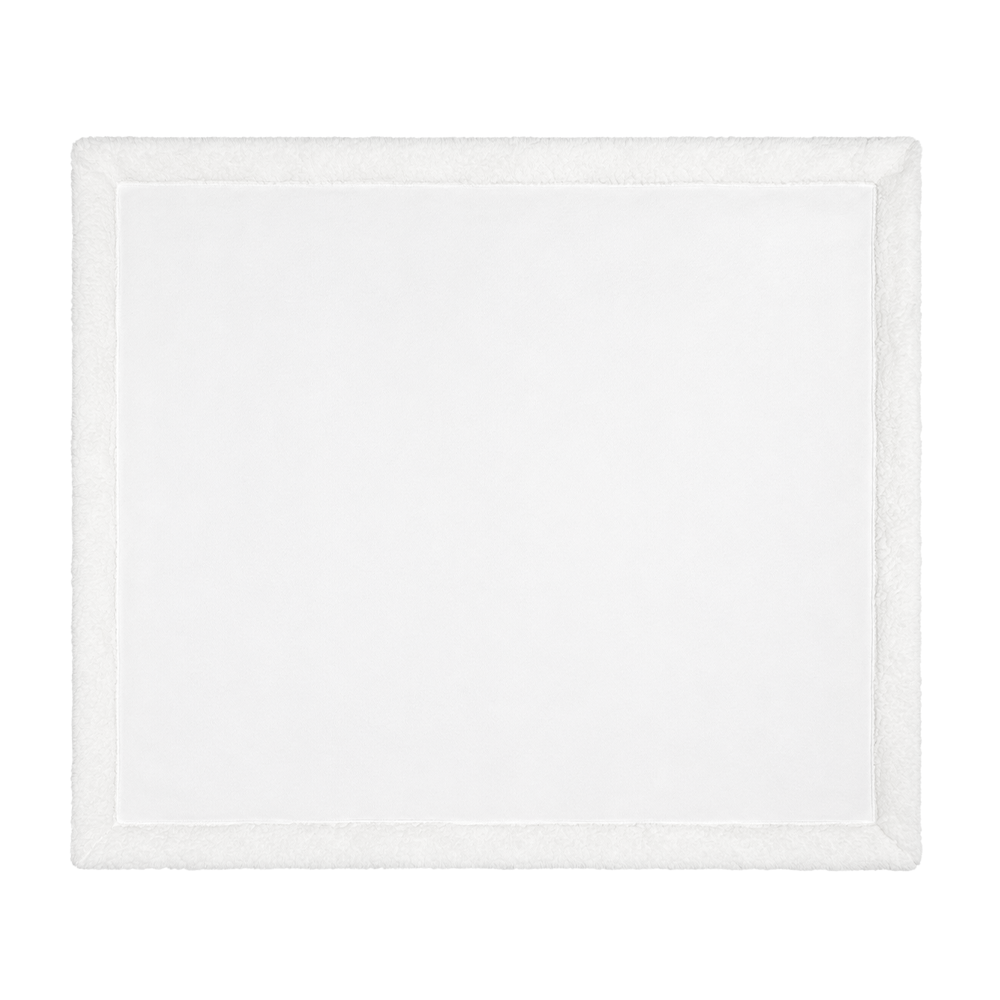 Sherpa Hem Blanket - 46" x 56"