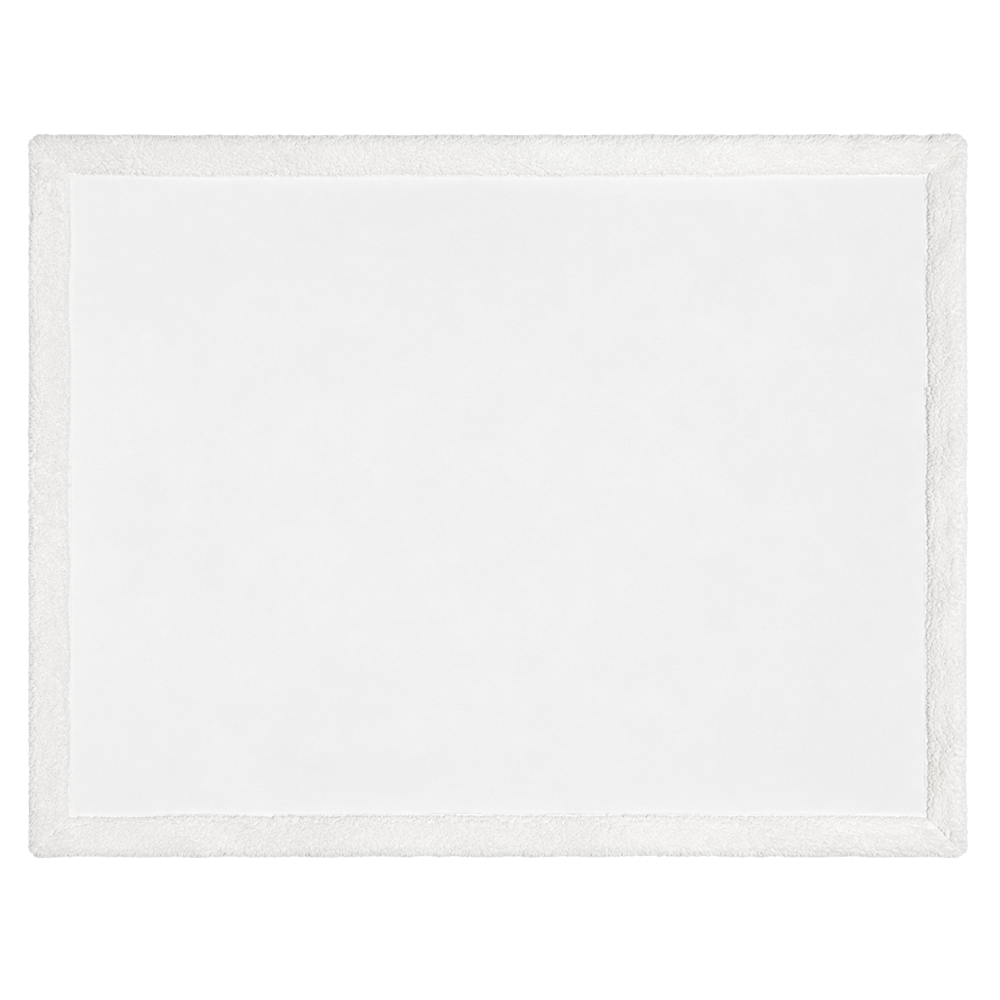 Sherpa Hem Blanket - 56" x 76"