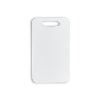 Small Aluminum Luggage Tag with Leather Strap