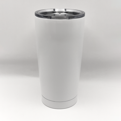 Double Walled Tumbler - White - 20oz