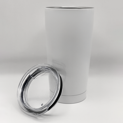 Double Walled Tumbler - White - 20oz