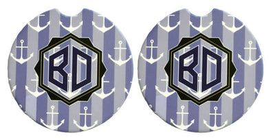 Sandstone Car Coasters - Set of 2