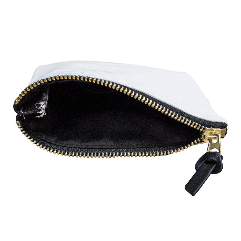 Cosmetic Bag - Canvas - 5.5" x 7"