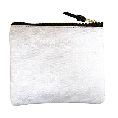 Cosmetic Bag - Canvas - 5.5" x 7"