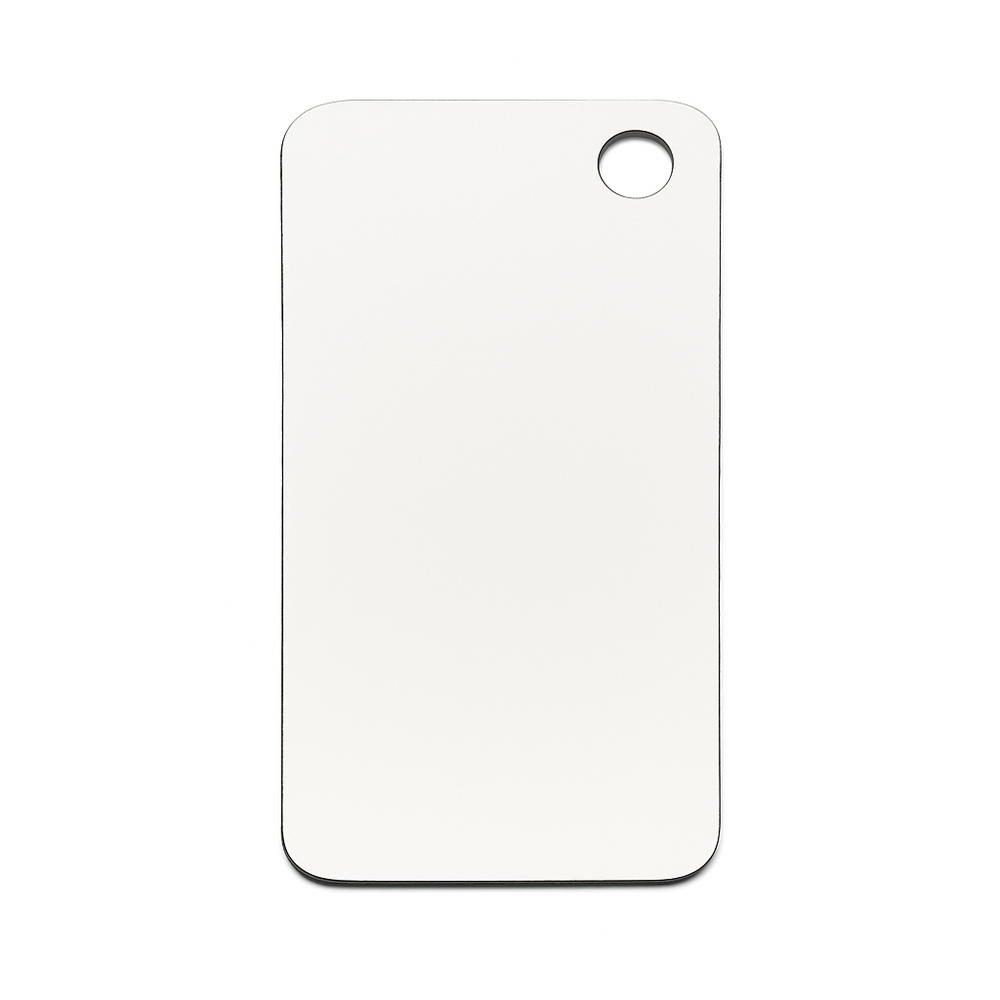 Key Chain Rectangle - Double Sided - 1.6" x 2.25"