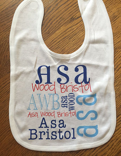 Baby Bib - Soft Jersey Style
