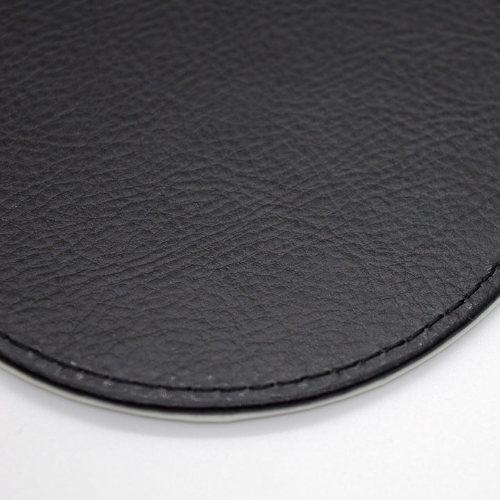 Round Leather Coaster - Set of 2