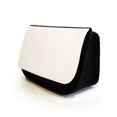 Cosmetic Bag - Canvas - 8.5" x 5.5" - w/ Printable Flap