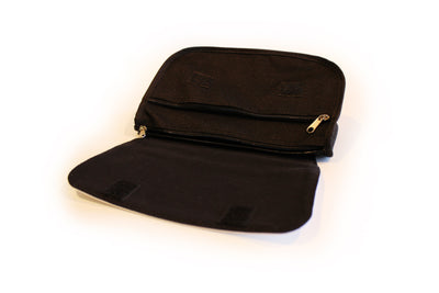 Cosmetic Bag - Canvas - 8.5" x 5.5" - w/ Printable Flap