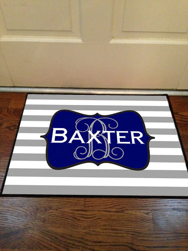 Floor Mat with Black Edges - 20oz Loop - 18" x 24"