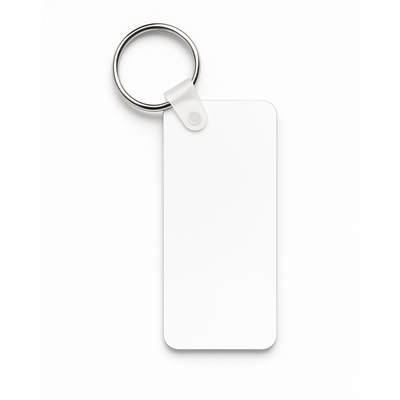 Keyring Rectangle - 1.5" x 3.25" 