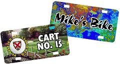 Aluminum License Plate - 6" x 12"