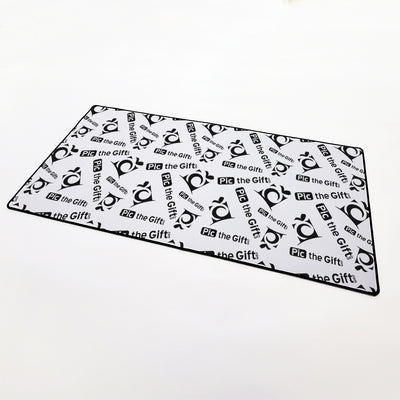 Desk Mat - 16" x 35" - Black Edge