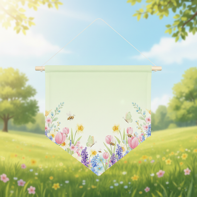 Pennant Banner Shield - 10" x 11"