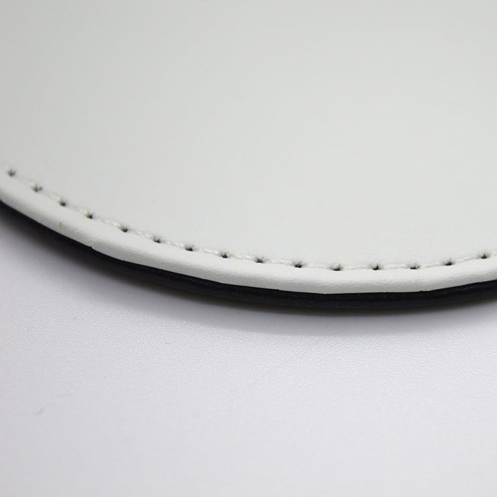 Round Leather Coaster - Set of 2